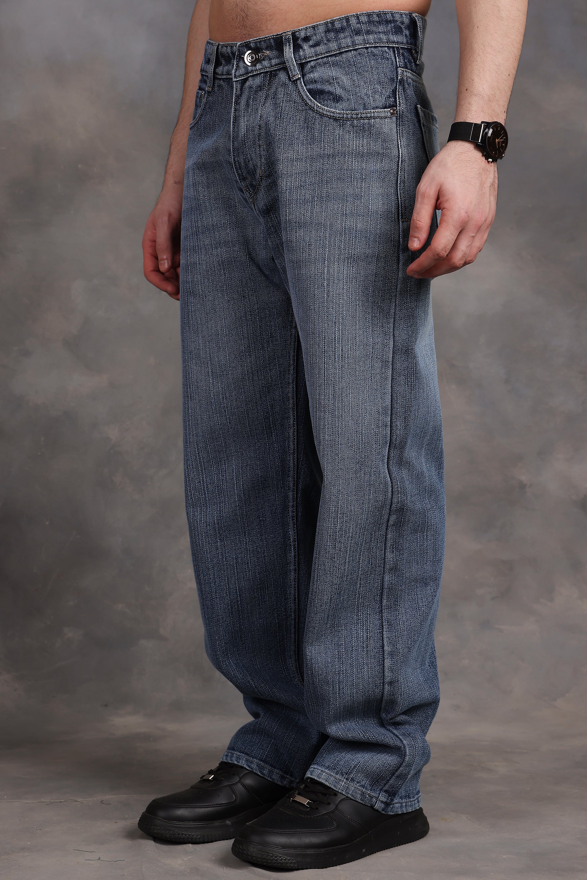 Slate Blue and Oslo Grey jeans Combo