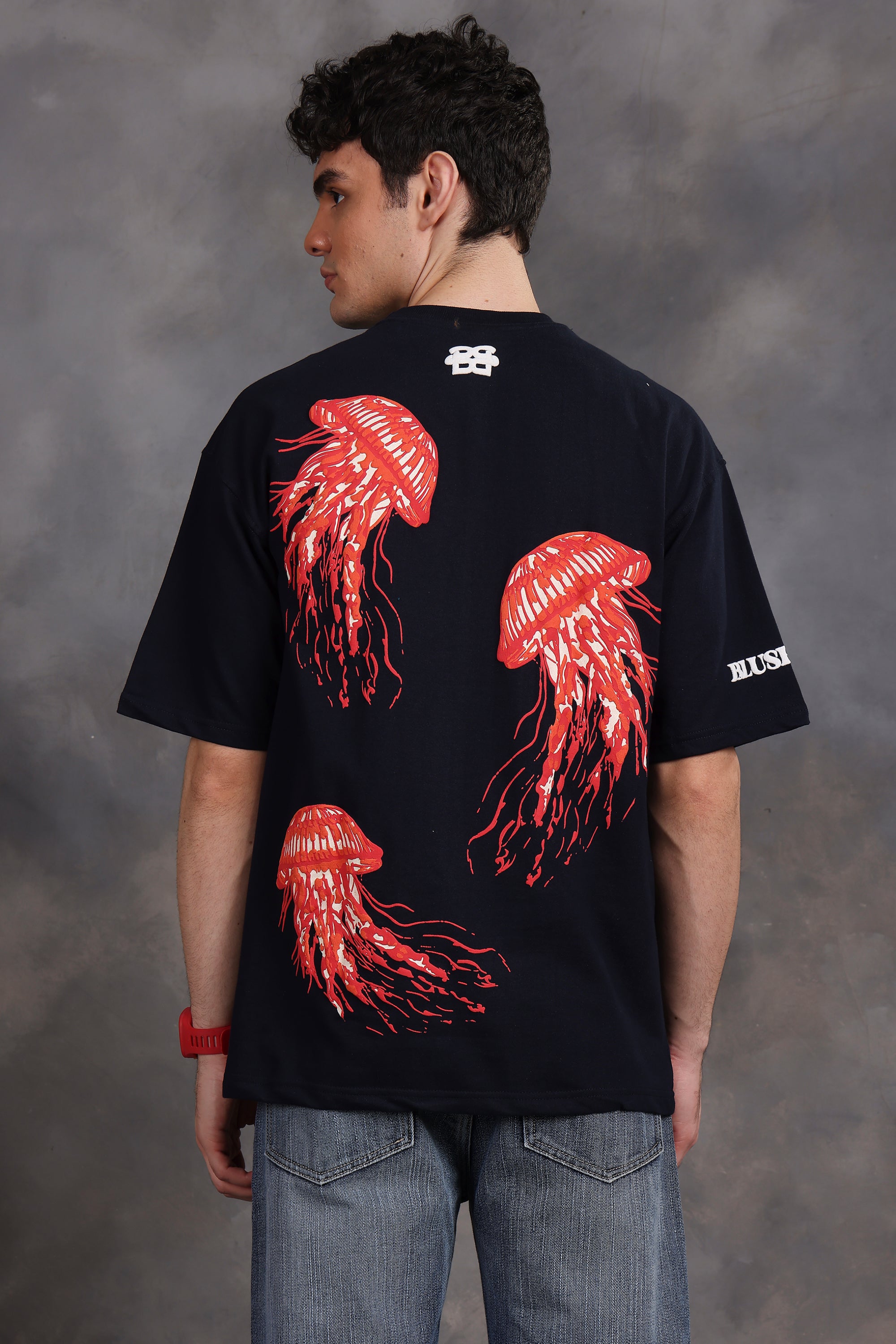 Jelly Fish Oversized T-Shirt