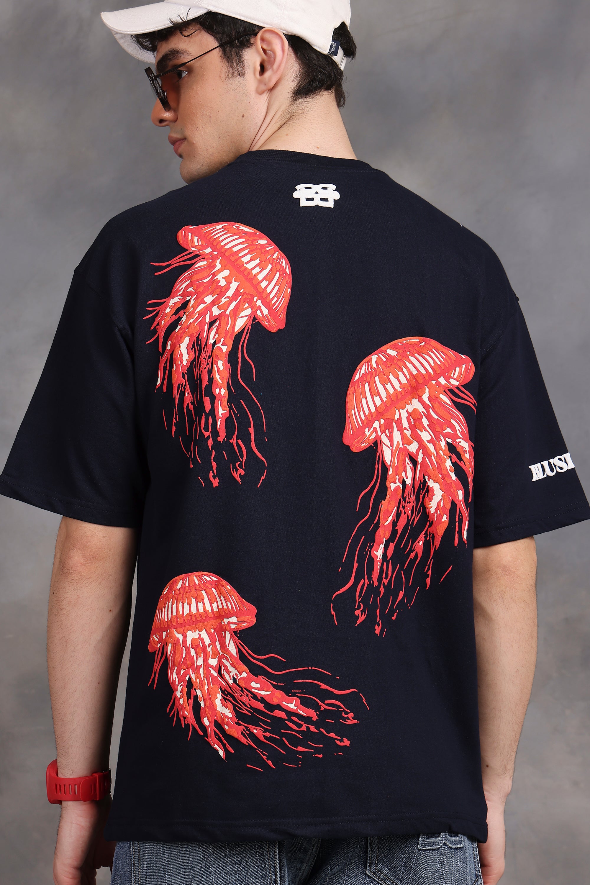 Jelly Fish Oversized T-Shirt