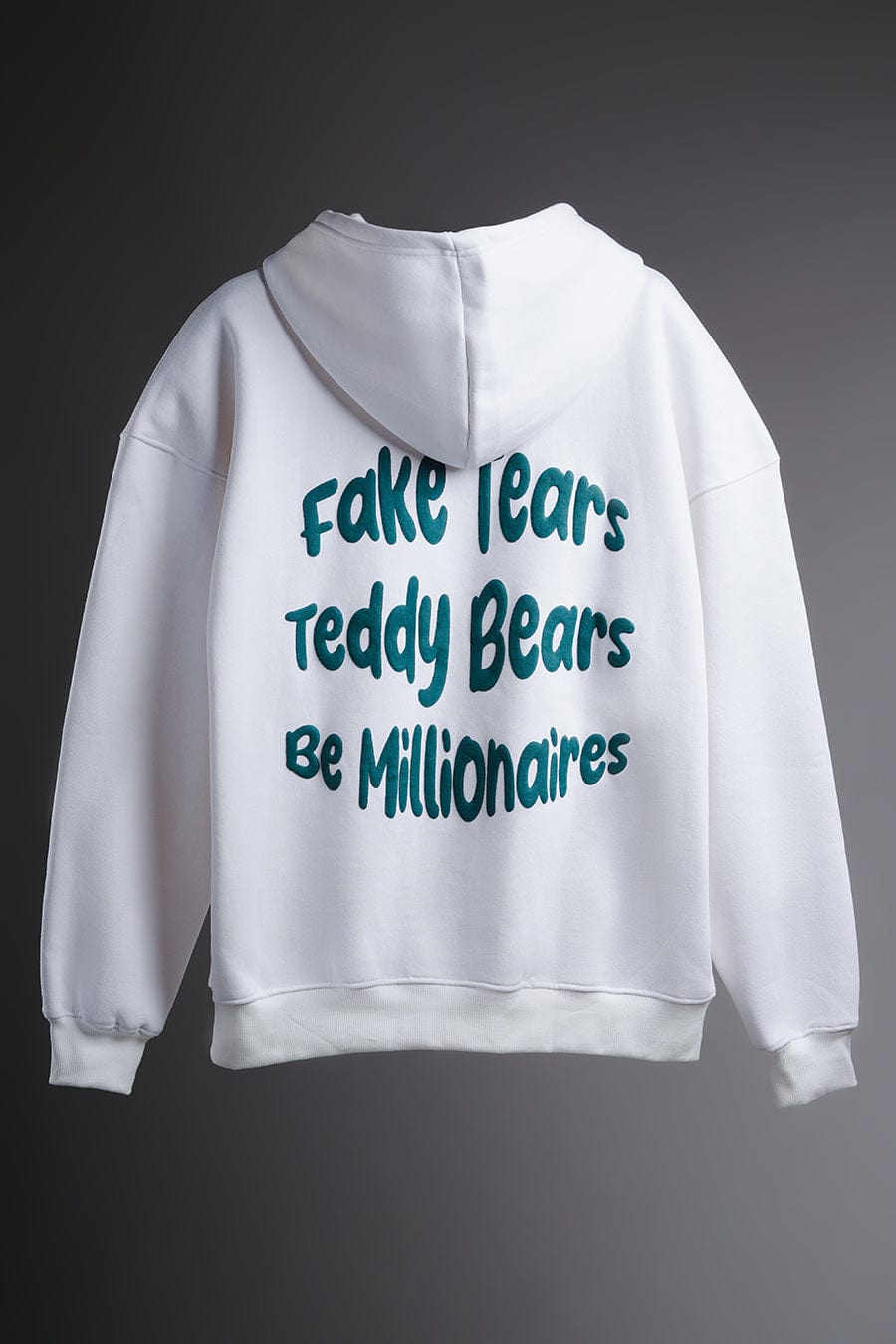 Teddy Off-White Oversized Hoodie