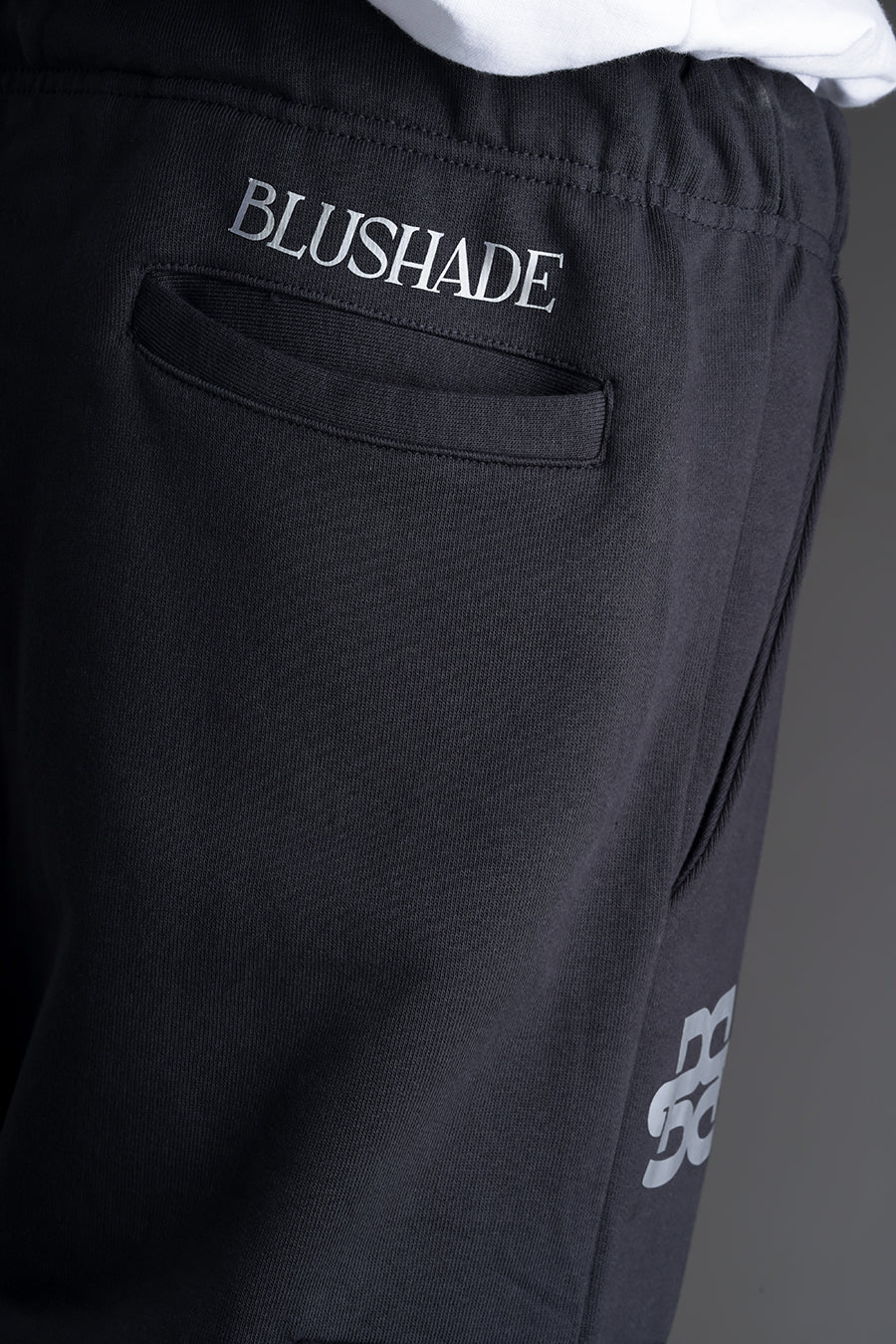 Signature Charcoal Grey Low-Waist Joggers