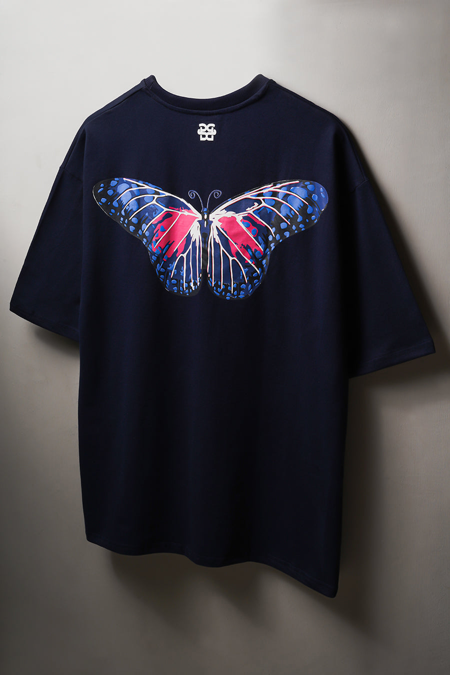 Butterfly Oversized T-Shirt (Navy)